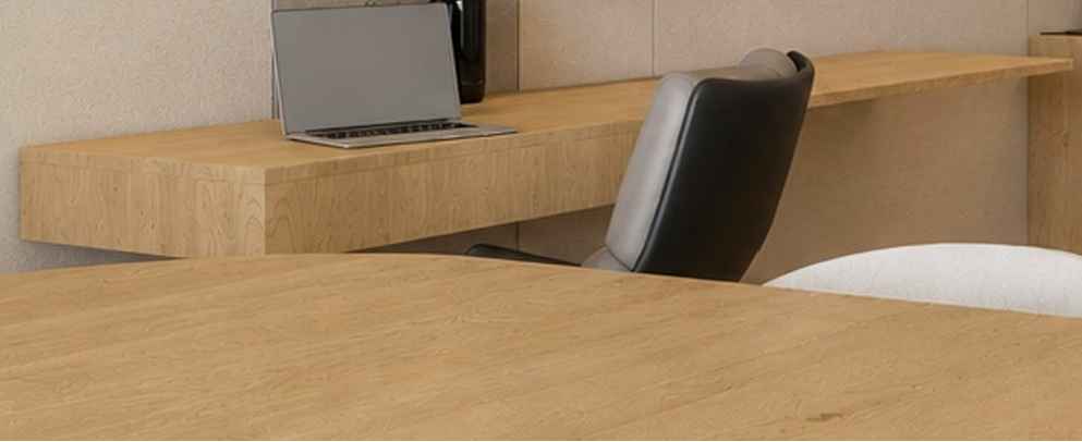 Writing desk — reference photograph from furniture schedule A10 FD-07