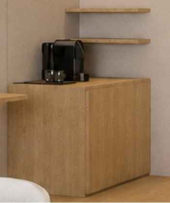 Minibar — reference photograph from furniture schedule A10 FD-08