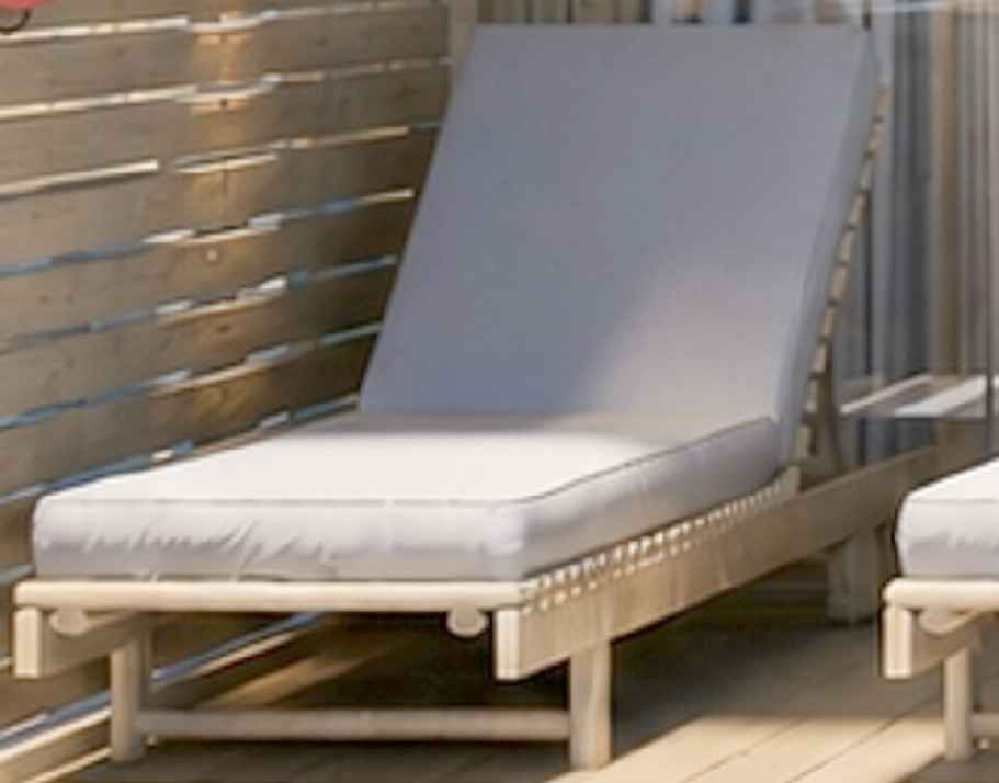 Sunbed (deck) — reference photograph from furniture schedule A11 FD-20