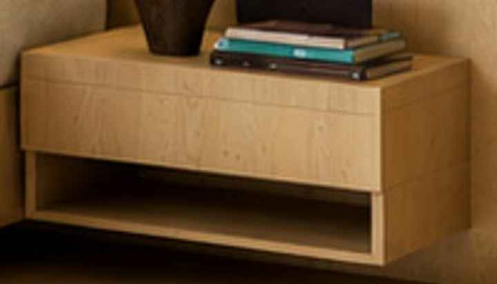 Bedside table — reference photograph from furniture schedule A12 FD-02
