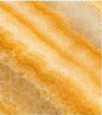 M-03 Natural honey onyx slab (custom size sheet) — swatch as printed on the drawing legend